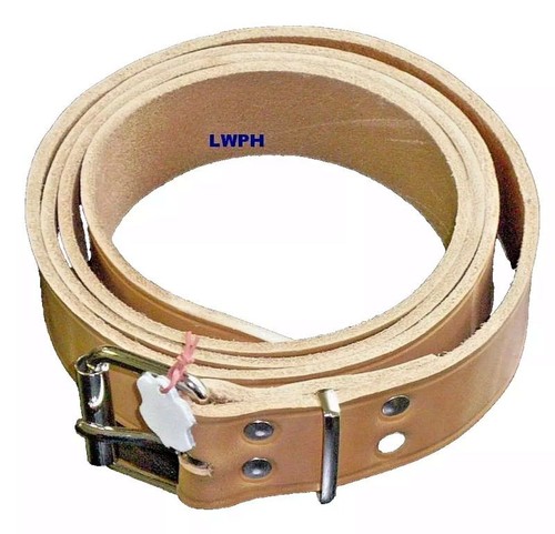 Naturleder lederriemen gürtel - naturleder,