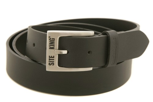 Herren site king schwarz - king, leder