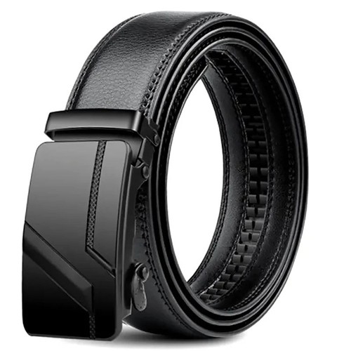 Herren leder ratschengürtel - leder,